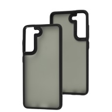 Чохол Samsung Galaxy S21 FE (G990) Lyon Frosted black
