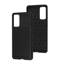 Чохол Samsung Galaxy S20 FE (G780) / S20 Lite Ultimate Carbon premium чорний