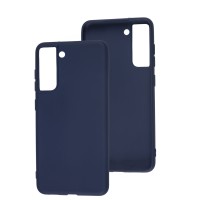 Чохол Samsung Galaxy S21 FE (G990) Candy синій