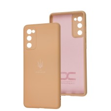 Чохол для Samsung Galaxy S20 FE (G780) Silicone Full Тризуб персиковий
