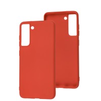 Чохол Samsung Galaxy S21 FE (G990) Candy червоний