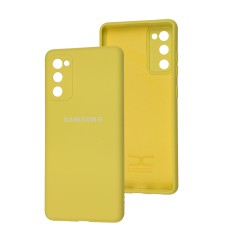 Чохол Samsung Galaxy S20 FE (G780) / S20 Lite Full camera лимонний