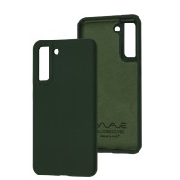 Чохол Samsung Galaxy S21 FE (G990) Wave Full cyprus green