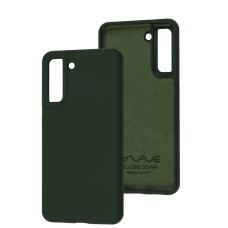Чохол Samsung Galaxy S21 FE (G990) Wave Full cyprus green