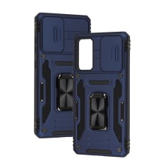 Чохол для Samsung Galaxy S20 FE (G780) / S20 Lite Camshield Army Ring navy