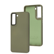 Чохол Samsung Galaxy S21 FE (G990) Wave Plump green