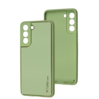 Чохол Samsung Galaxy S21 FE (G990) Leather Xshield pistachio