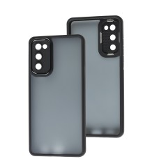 Чохол Samsung Galaxy S20 FE (G780) Luxury Metal Lens чорний