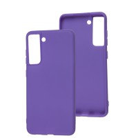 Чохол для Samsung Galaxy S21 FE (G990) Candy бузковий