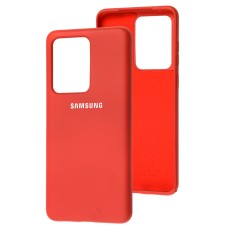 Чохол Samsung Galaxy S20 Ultra (G988) Silicone Full теракотовий
