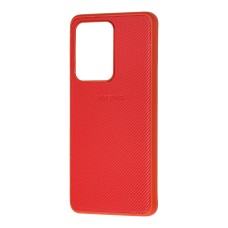 Чохол Samsung Galaxy S20 Ultra (G988) Fiber Logo червоний