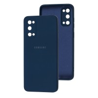 Чохол Samsung Galaxy S20 (G980) Square camera full синій