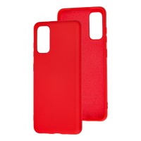 Чохол Samsung Galaxy S20 (G980) Wave colorful червоний