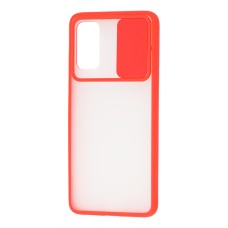 Чохол Samsung Galaxy S20 (G980) LikGus Camshield camera protect червоний