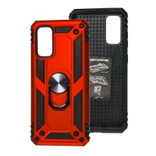 Чохол для Samsung Galaxy S20 (G980) Serge Ring ударостійкий червоний