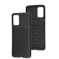 Чохол Samsung Galaxy S20+ (G985) / S11 Ultimate Carbon чорний