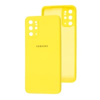 Чохол Samsung Galaxy S20+ (G985) / S11 Square camera full жовтий