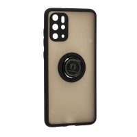 Чохол Samsung Galaxy S20+ (G985) LikGus Edging Ring чорний