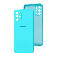 Чохол Samsung Galaxy S20+ (G985) / S11 Square camera full бірюзовий