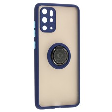 Чохол Samsung Galaxy S20+ (G985) LikGus Edging Ring синій