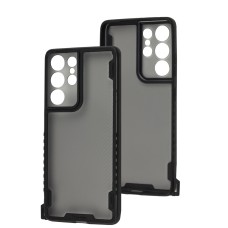 Чохол Samsung Galaxy S21 Ultra (G998) Carbon strap black