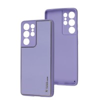 Чохол Samsung Galaxy S21 Ultra (G998) Leather Xshield dasheen
