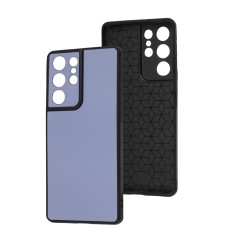 Чохол для Samsung Galaxy S21 Ultra (G998) Classic leather case light purple