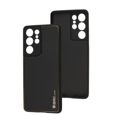 Чохол Samsung Galaxy S21 Ultra (G998) Leather Xshield black