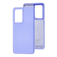 Чохол Samsung Galaxy S21 Ultra (G998) Wave Full light purple