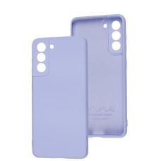 Чохол Samsung Galaxy S21 (G991) Wave Full colorful light purple