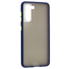 Чохол Samsung Galaxy S21 (G991) LikGus Maxshield синій