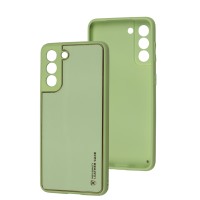 Чохол Samsung Galaxy S21 (G991) Leather Xshield pistachio
