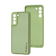 Чохол Samsung Galaxy S21 (G991) Leather Xshield pistachio