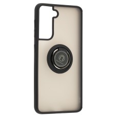 Чохол Samsung Galaxy S21 (G991) LikGus Edging Ring чорний