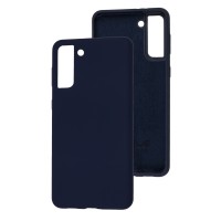 Чехол для Samsung Galaxy S21+ (G996) Wave Full midnight blue