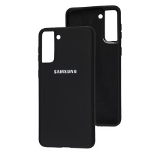 Чохол Samsung Galaxy S21+ (G996) Silicone Full чорний