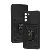 Чохол для Samsung Galaxy S21+ (G996) Serge Ring Armor ударостійкий чорний