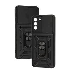 Чохол для Samsung Galaxy S21+ (G996) Serge Ring Armor ударостійкий чорний
