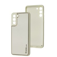 Чохол Samsung Galaxy S21+ (G996) Leather Xshield white