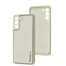 Чохол Samsung Galaxy S21+ (G996) Leather Xshield white