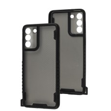 Чохол Samsung Galaxy S21+ Carbon strap black