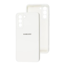 Чохол Samsung Galaxy S21+ (G996) Square camera full білий