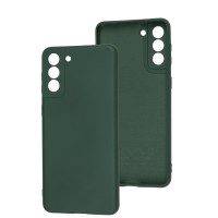 Чохол Samsung Galaxy S21+ (G996) Wave camera colorful forest green