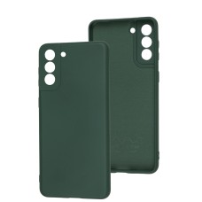 Чохол Samsung Galaxy S21+ (G996) Wave camera colorful forest green