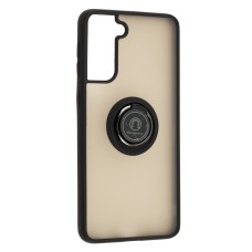 Чохол Samsung Galaxy S21+ (G996) LikGus Edging Ring чорний