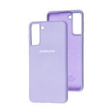 Чохол Samsung Galaxy S21+ (G996) Silicone Full ліловий / lilac