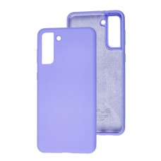 Чохол Samsung Galaxy S21+ (G996) Wave Full фіолетовий / light purple
