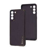 Чохол Samsung Galaxy S21+ (G996) Leather Xshield dark purple