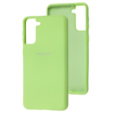 Чохол Samsung Galaxy S21+ (G996) Silicone Full mint