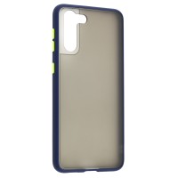 Чохол Samsung Galaxy S21+ (G996) LikGus Maxshield синій
